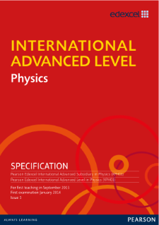 International Advanced Level Physics